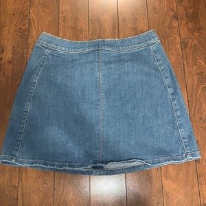 Express Denim Skirt